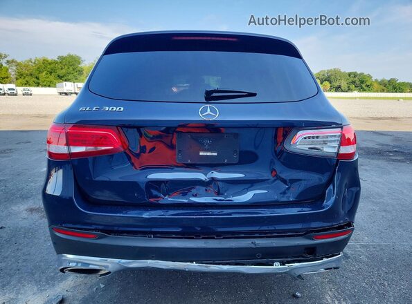 WDC0G4JB8JV063266 2018 MERCEDES-BENZ GLC-CLASS Blue Вид ззаду