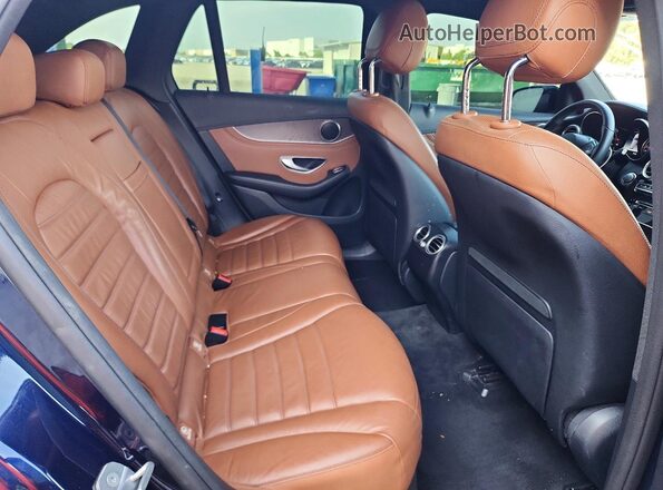 WDC0G4JB8JV063266 2018 MERCEDES-BENZ GLC-CLASS Blue Вид задньої частини салону