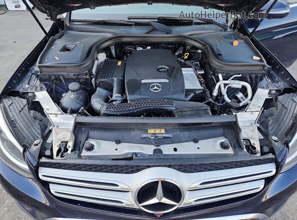 WDC0G4JB8JV063266 2018 MERCEDES-BENZ GLC-CLASS Blue Вид підкапотного простору