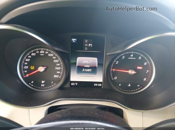 WDC0G4JB8JV113955 2018 MERCEDES-BENZ GLC 300 White Widok tylnych siedzeń