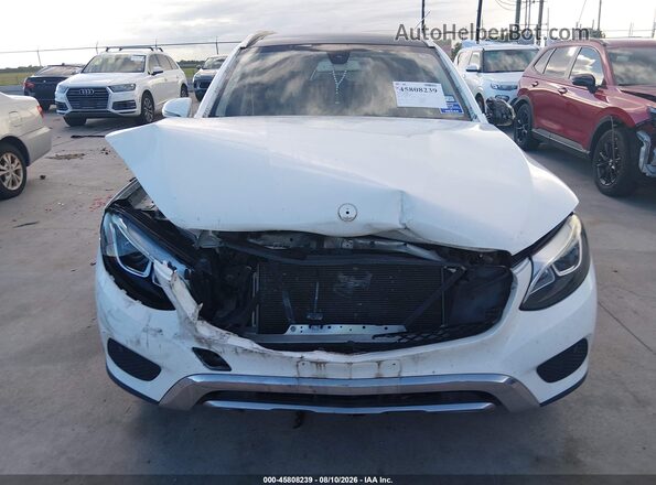 WDC0G4JB8JV113955 2018 MERCEDES-BENZ GLC 300 White Widok zestawu wskaźników