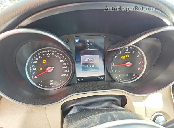 WDC0G4JB8KV139876 2019 MERCEDES-BENZ GLC-CLASS Black Vista del cuadro de instrumentos