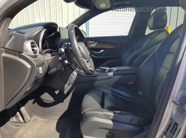 WDC0G4JB9HF141297 2017 MERCEDES-BENZ GLC-CLASS Silver Front interior view