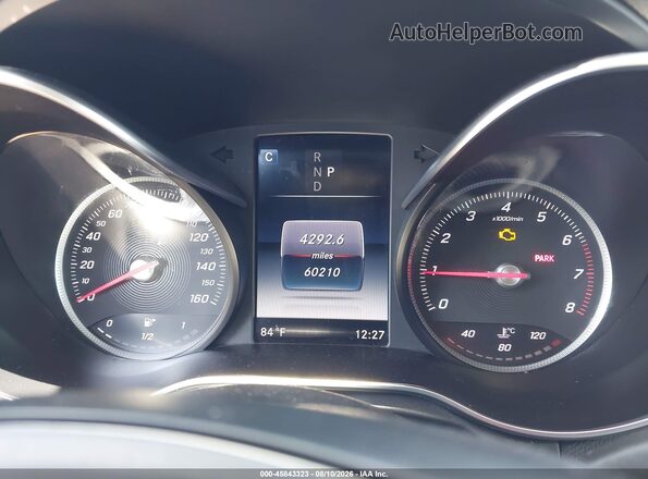 WDC0G4JB9HF172775 2017 MERCEDES-BENZ GLC 300 Gray Вид задніх сидінь