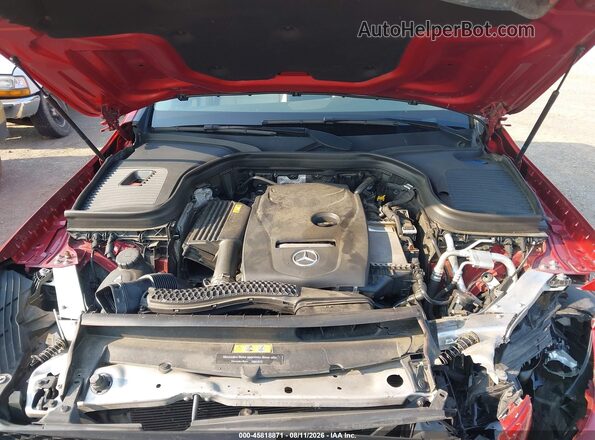 WDC0G4JB9KF505371 2019 MERCEDES-BENZ GLC 300 Красный Вид сзади