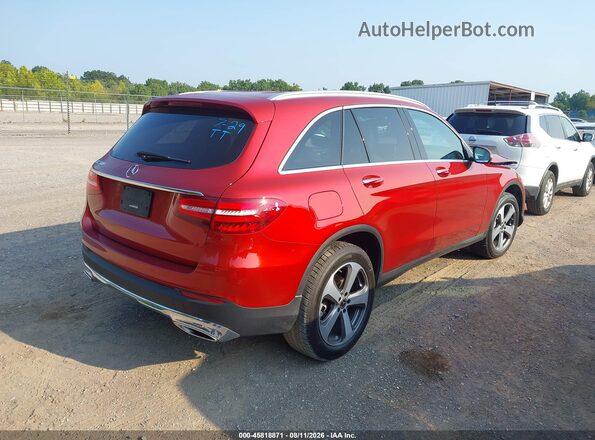 WDC0G4JB9KF505371 2019 MERCEDES-BENZ GLC 300 Красный Задняя правая четверть