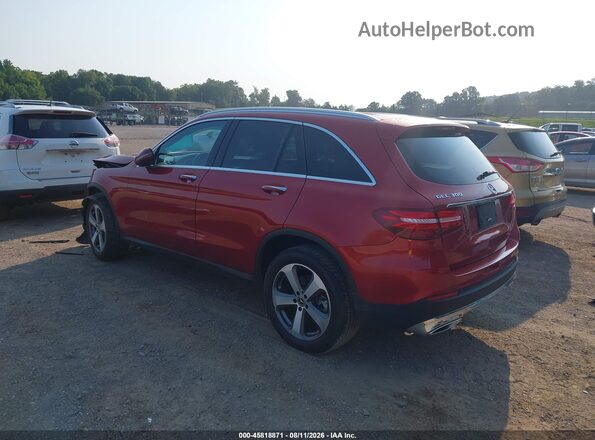 WDC0G4JB9KF505371 2019 MERCEDES-BENZ GLC 300 Красный Задняя левая четверть