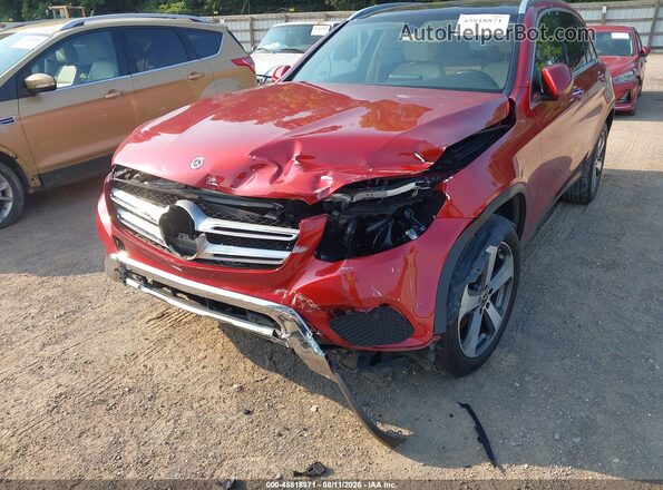 WDC0G4JB9KF505371 2019 MERCEDES-BENZ GLC 300 Красный Вид спереди