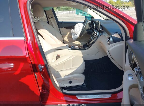 WDC0G4JB9KF505371 2019 MERCEDES-BENZ GLC 300 Красный Вид салона спереди