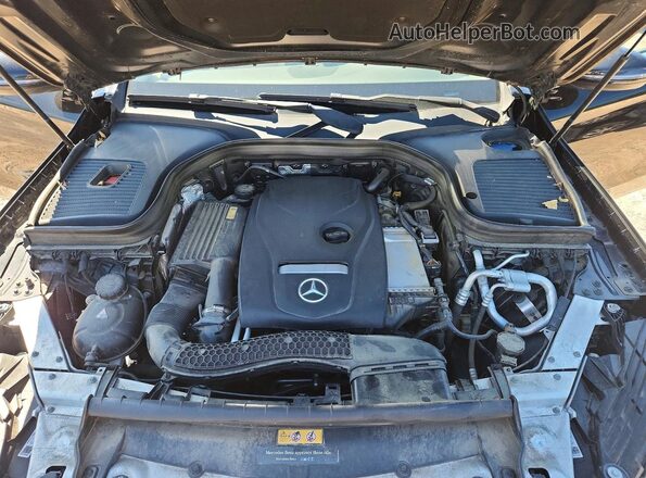 WDC0G4JBXHF123777 2017 MERCEDES-BENZ GLC-CLASS Черный Вид подкапотного пространства