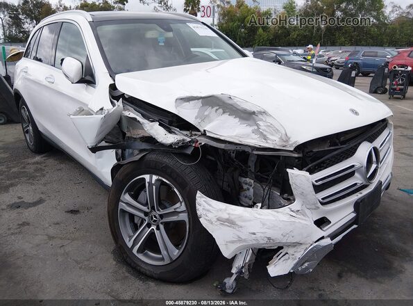 WDC0G4JBXK1000808 2019 MERCEDES-BENZ GLC 300 White Front view