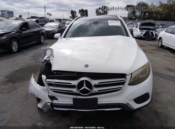 WDC0G4JBXK1000808 2019 MERCEDES-BENZ GLC 300 White Instrument cluster view