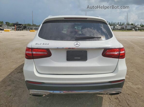 WDC0G4JBXKF606466 2019 MERCEDES-BENZ GLC-CLASS White Vista trasera