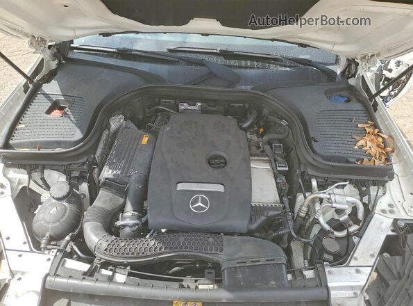WDC0G4JBXKF606466 2019 MERCEDES-BENZ GLC-CLASS White Vista del compartimento del motor