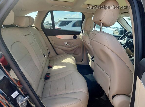 WDC0G4JBXKF608587 2019 MERCEDES-BENZ GLC-CLASS Black Widok tylnych siedzeń