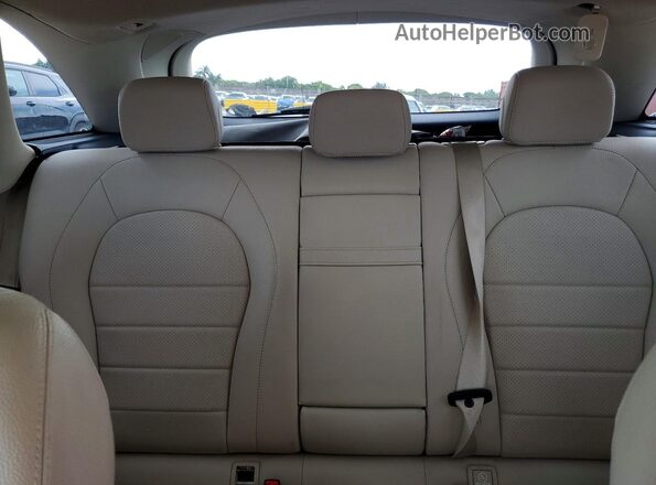 WDC0G4JBXKF669860 2019 MERCEDES-BENZ GLC-CLASS White უკანა სავარძლების ხედი