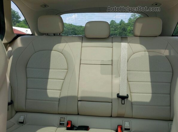 WDC0G4KB0KV155357 2019 MERCEDES-BENZ GLC-CLASS White Вид задніх сидінь