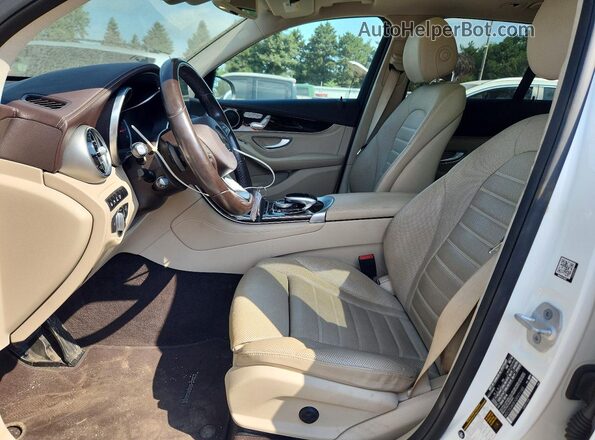 WDC0G4KB1GF071145 2016 MERCEDES-BENZ GLC-CLASS White Widok wnętrza z przodu