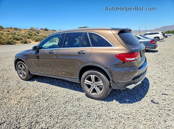 WDC0G4KB1JV035520 2018 MERCEDES-BENZ GLC-CLASS Brown Trasero izquierdo