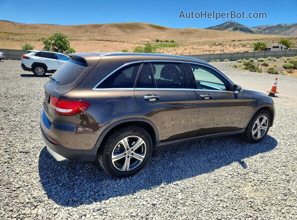 WDC0G4KB1JV035520 2018 MERCEDES-BENZ GLC-CLASS Brown Trasero derecho