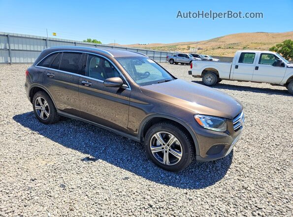 WDC0G4KB1JV035520 2018 MERCEDES-BENZ GLC-CLASS Brown Delantero derecho