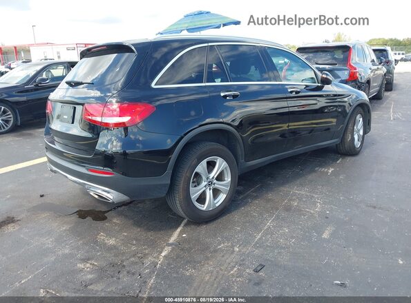 WDC0G4KB1JV046551 2018 MERCEDES-BENZ GLC 300 Черный Задняя правая четверть