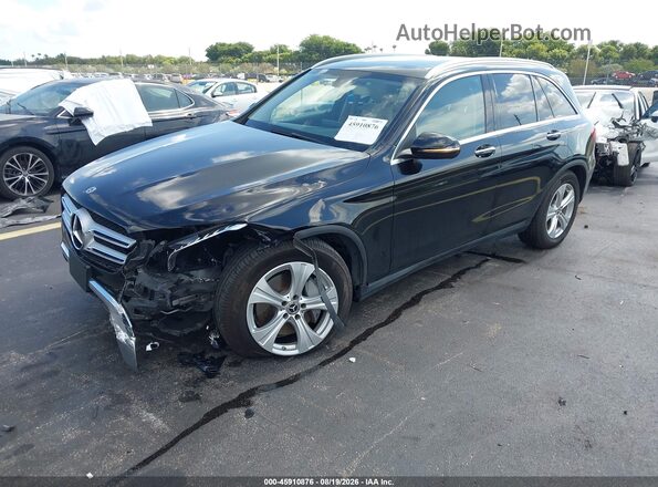 WDC0G4KB1JV046551 2018 MERCEDES-BENZ GLC 300 Черный Передняя левая четверть