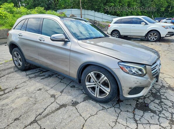 WDC0G4KB1KF658731 2019 MERCEDES-BENZ GLC-CLASS Бежевый Передняя правая четверть