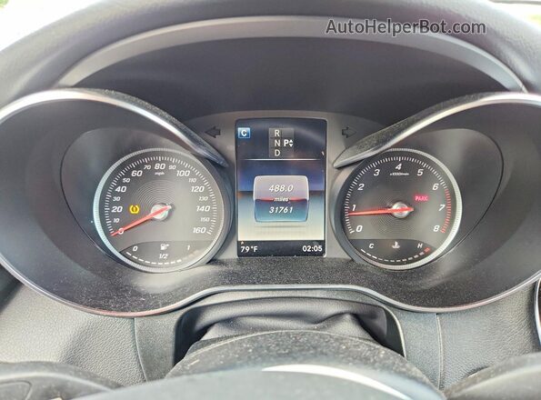 WDC0G4KB1KF658731 2019 MERCEDES-BENZ GLC-CLASS Бежевый Вид щитка приборов