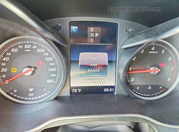 WDC0G4KB1KV128099 2019 MERCEDES-BENZ GLC-CLASS Black Vista del cuadro de instrumentos