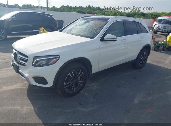WDC0G4KB1KV180753 2019 MERCEDES-BENZ GLC 300 White წინა მარცხენა ხედი სამი მეოთხედიდან