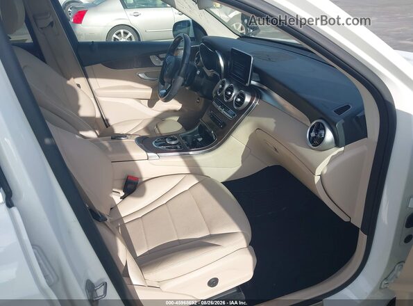WDC0G4KB1KV180753 2019 MERCEDES-BENZ GLC 300 White წინა სალონის ხედი