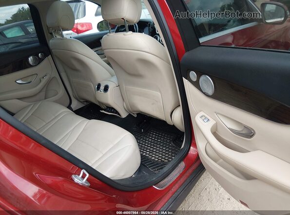 WDC0G4KB2GF012038 2016 MERCEDES-BENZ GLC 300 Red Vista de la etiqueta del VIN