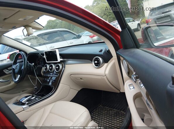 WDC0G4KB2GF012038 2016 MERCEDES-BENZ GLC 300 Red Vista interior delantera