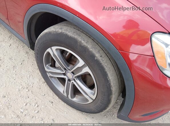 WDC0G4KB2GF012038 2016 MERCEDES-BENZ GLC 300 Red Vista frontal