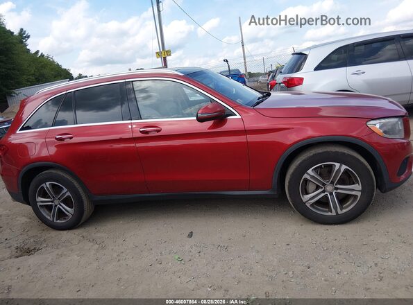 WDC0G4KB2GF012038 2016 MERCEDES-BENZ GLC 300 Red Vista interior trasera