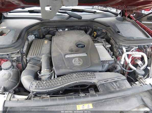 WDC0G4KB2GF012038 2016 MERCEDES-BENZ GLC 300 Red Vista trasera