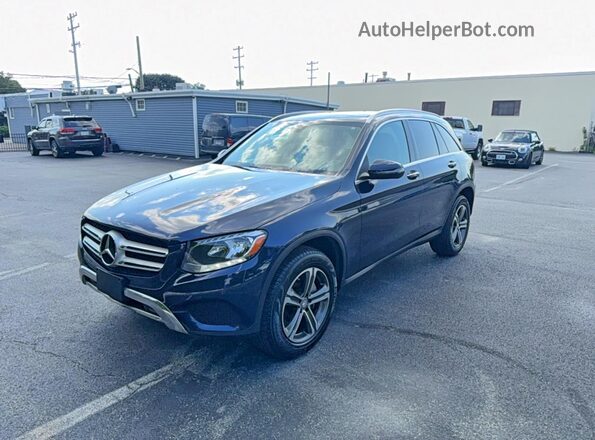 WDC0G4KB2HF160160 2017 MERCEDES-BENZ GLC-CLASS Blue Rear left