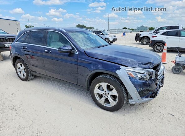 WDC0G4KB2JV058806 2018 MERCEDES-BENZ GLC-CLASS Blue Przód prawy