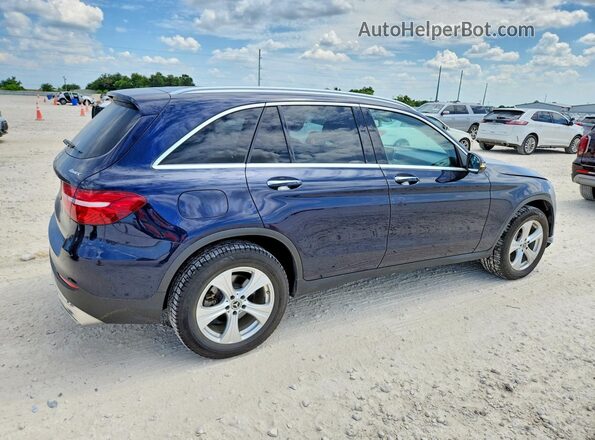 WDC0G4KB2JV058806 2018 MERCEDES-BENZ GLC-CLASS Blue Tył prawy