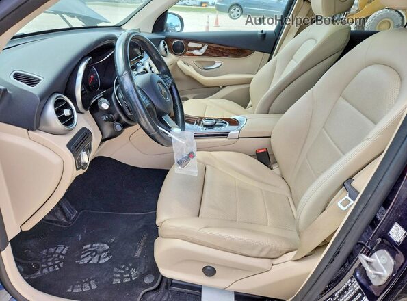 WDC0G4KB2JV058806 2018 MERCEDES-BENZ GLC-CLASS Blue Widok wnętrza z przodu