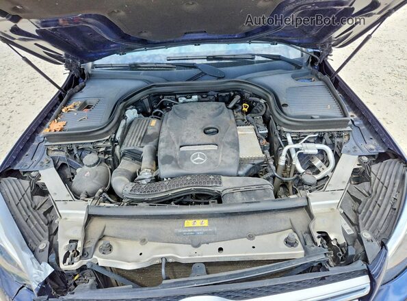 WDC0G4KB2JV058806 2018 MERCEDES-BENZ GLC-CLASS Blue Widok wnętrza z tyłu
