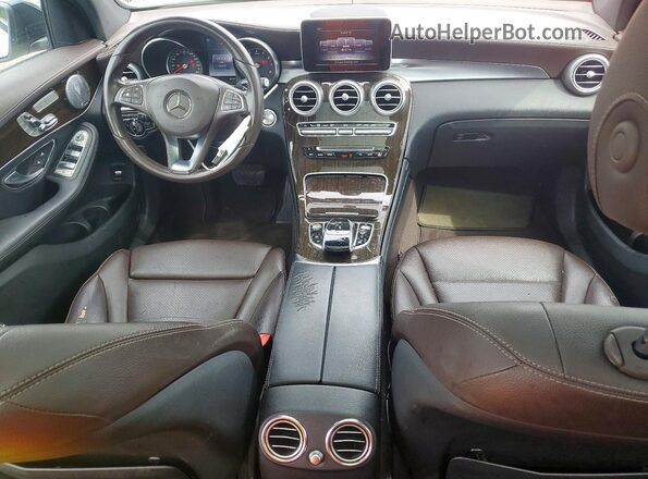 WDC0G4KB3GF065878 2016 MERCEDES-BENZ GLC-CLASS Белый Вид панели приборов