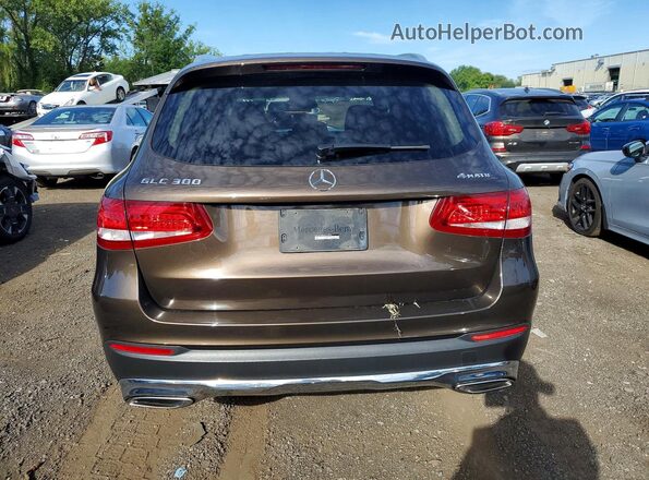 WDC0G4KB3HV012976 2017 MERCEDES-BENZ GLC-CLASS Brown Հետևի տեսք