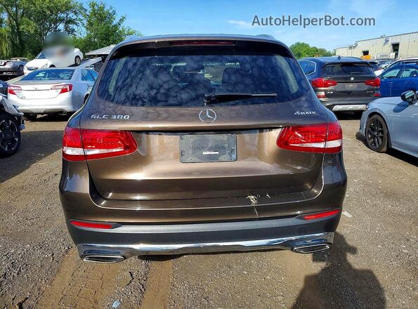 WDC0G4KB3HV012976 2017 MERCEDES-BENZ GLC-CLASS Brown Սալոնի դիմացի տեսք