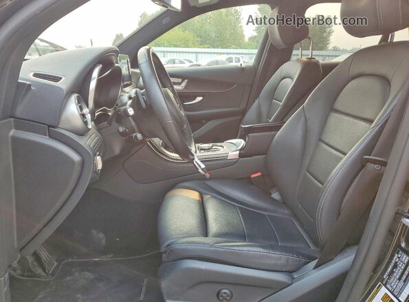 WDC0G4KB3JV027578 2018 MERCEDES-BENZ GLC-CLASS Black წინა სალონის ხედი