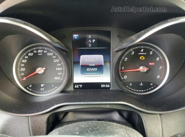 WDC0G4KB3JV027578 2018 MERCEDES-BENZ GLC-CLASS Black ხელსაწყოთა პანელის ხედი