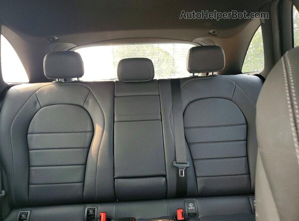 WDC0G4KB3JV027578 2018 MERCEDES-BENZ GLC-CLASS Black უკანა სავარძლების ხედი