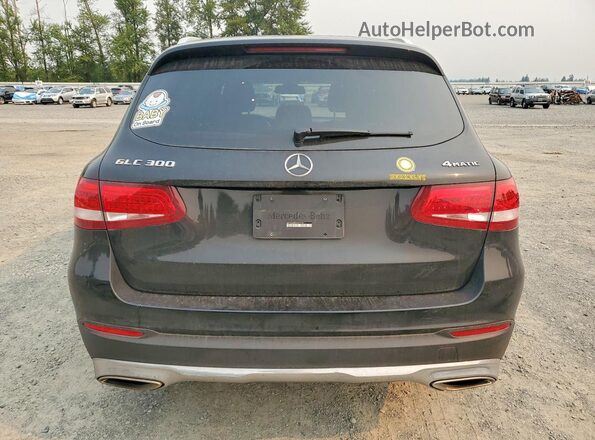 WDC0G4KB3JV027578 2018 MERCEDES-BENZ GLC-CLASS Black უკანა ხედი
