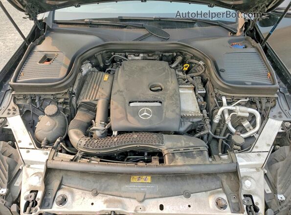 WDC0G4KB3JV027578 2018 MERCEDES-BENZ GLC-CLASS Black ძრავის განყოფილების ხედი